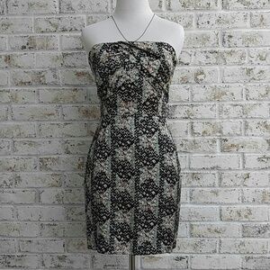 BCBGeneration Black and White Mini Dress